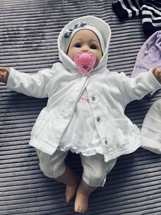 Noworodek bobasek interaktywny typu reborn !