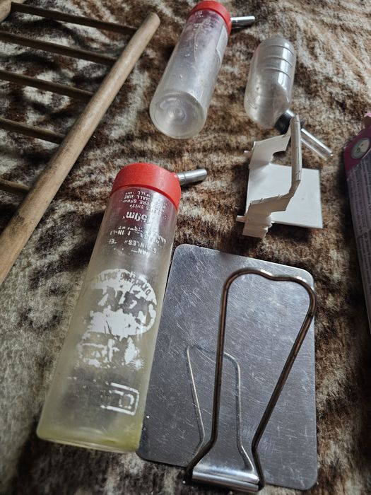 Akcesoria dla ptaków drabinka dla ptaków i gryzoni lusterko poidło