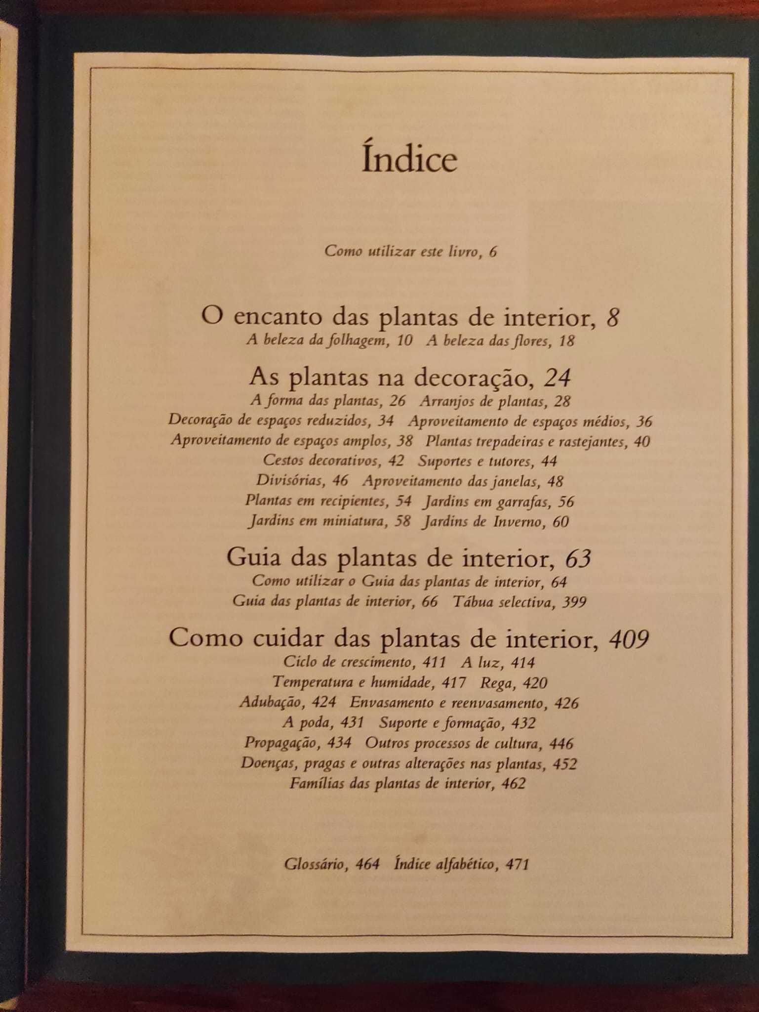 O Grande Livro das Plantas de Interior