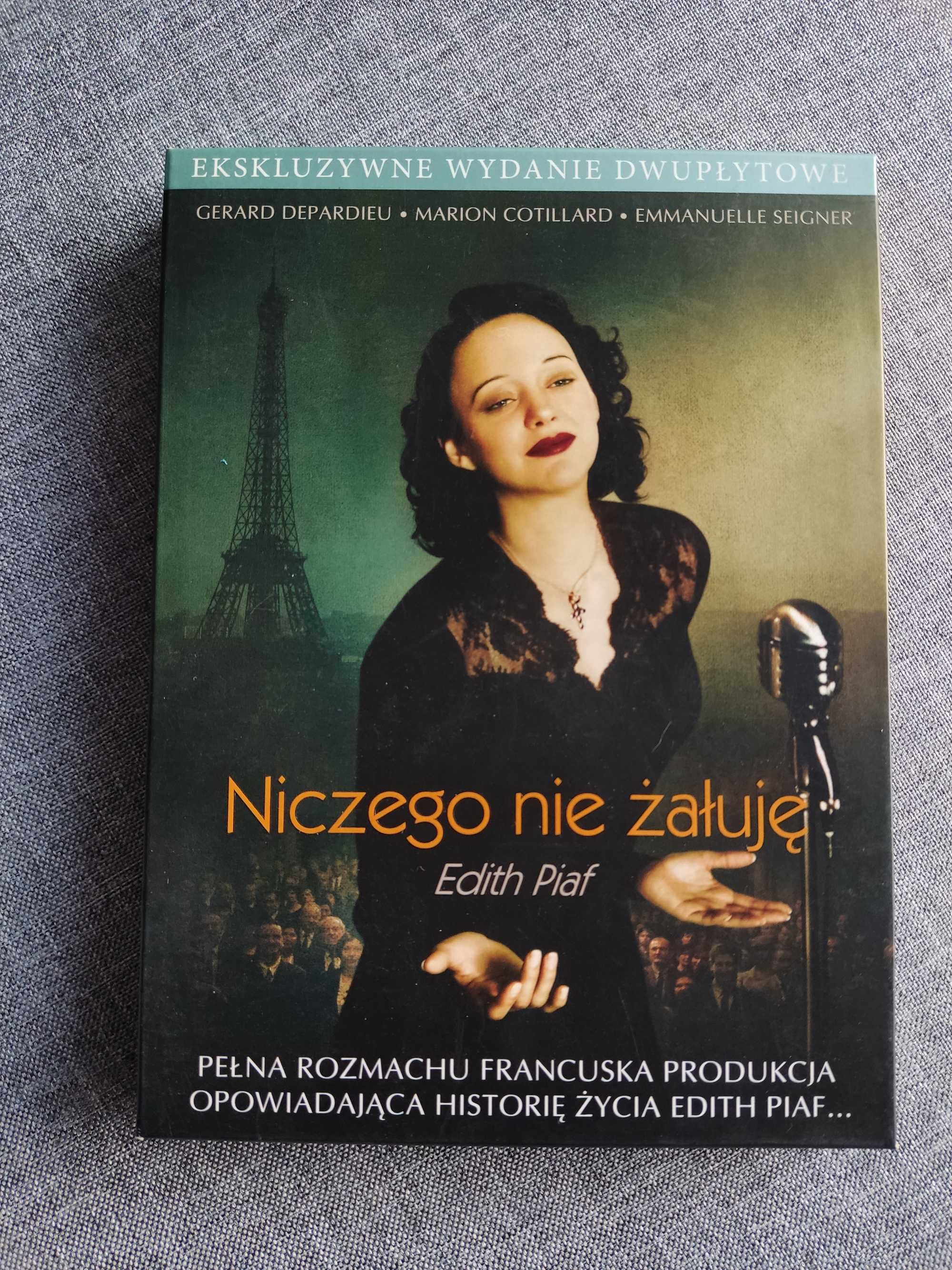 Niczego nie żałuję Edith Piaf film DVD wydanie ekskluzywne