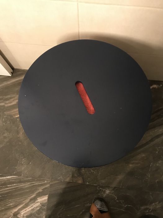 Cesto do. Ikea em madeira e metal