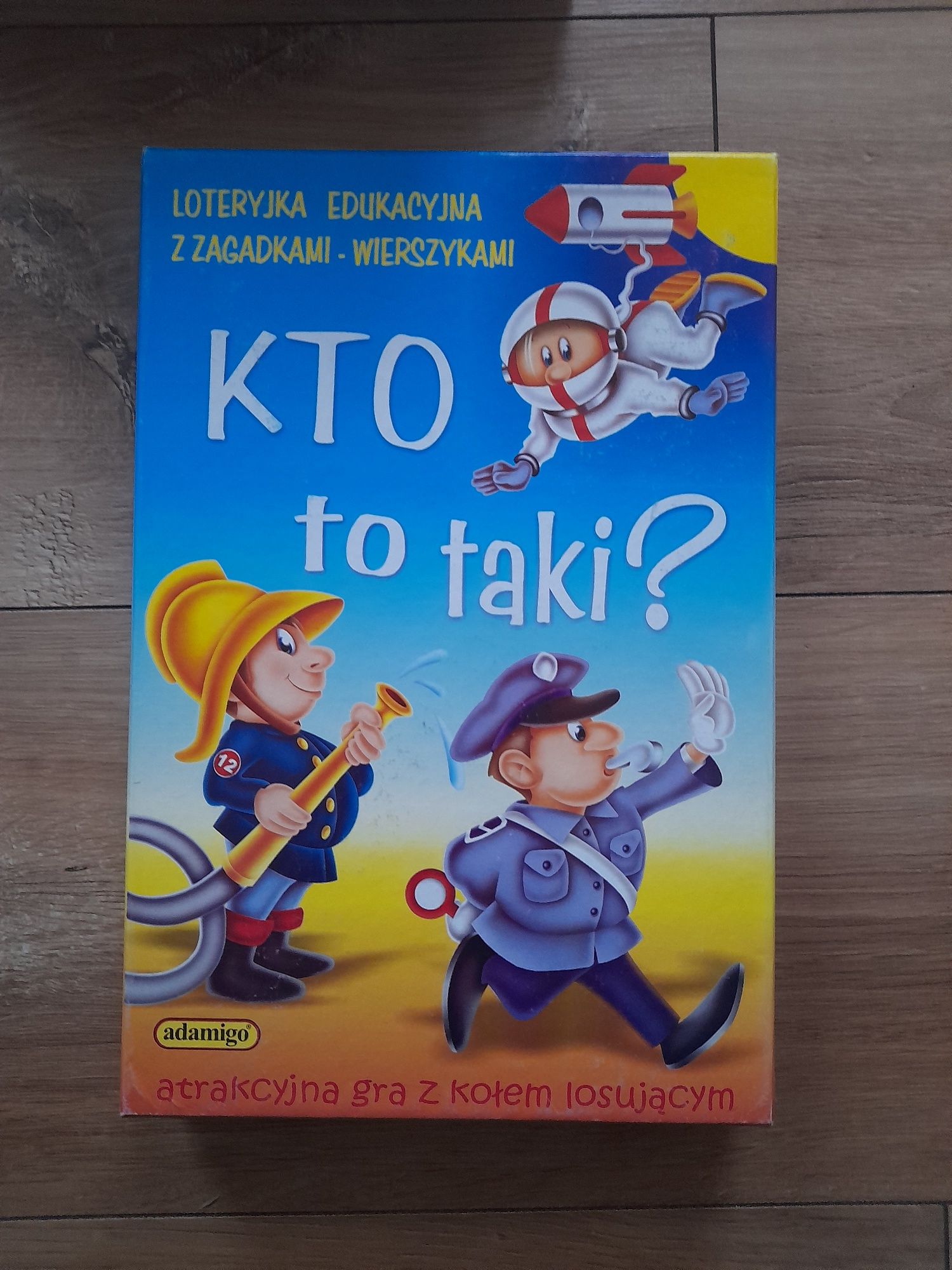 Gra Kto to taki? Loteryjka edukacyjna Adamigo wiek 5+