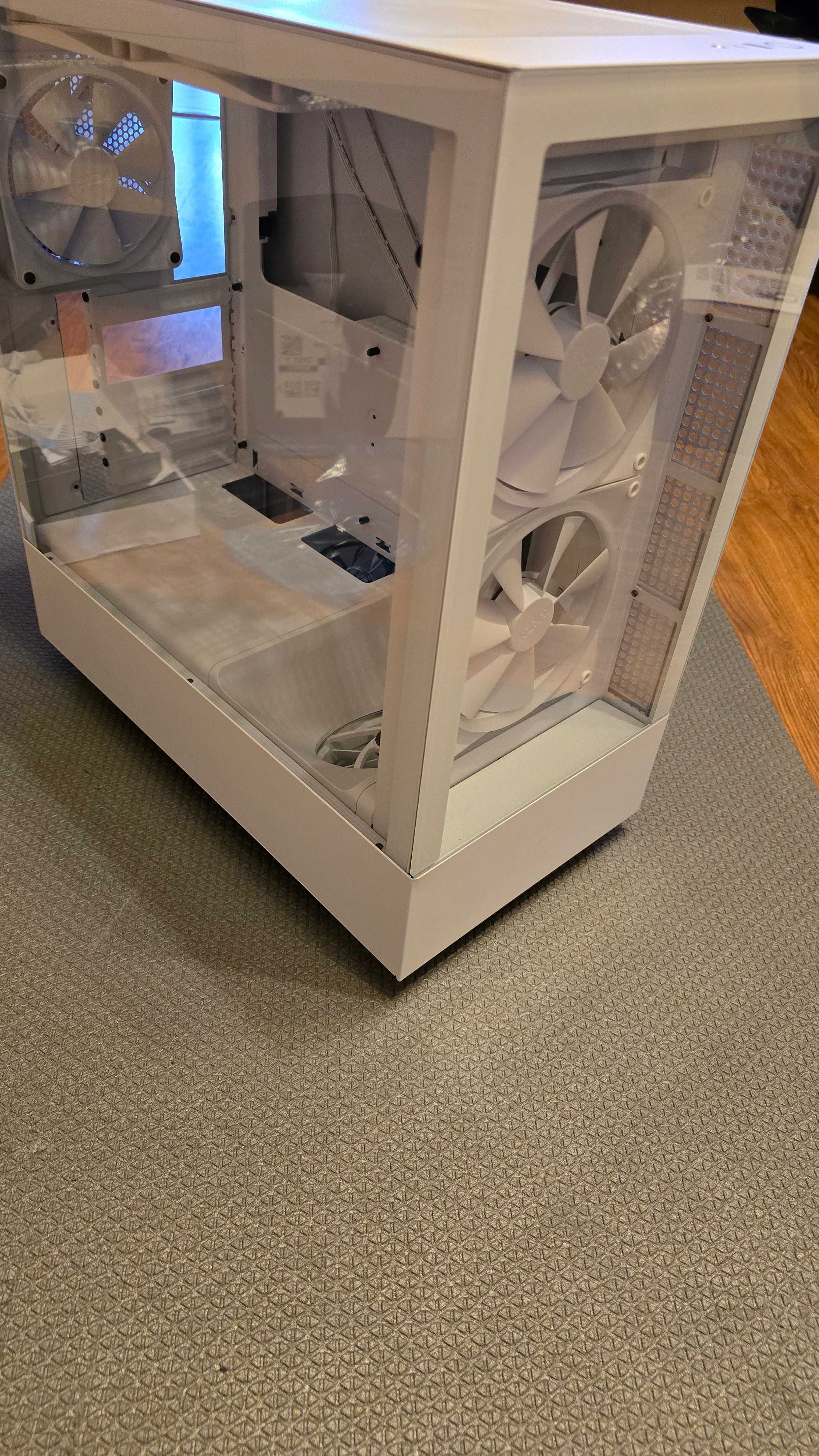 Obudowa komputerowa NZXT H5 Elite i dodatkowe wentylatory, jak nowa