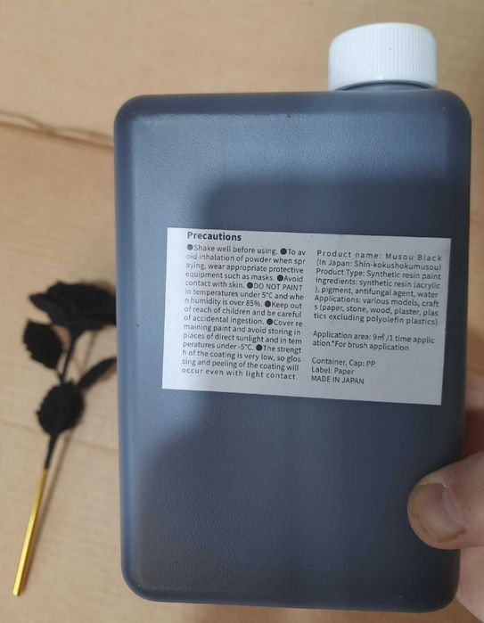 Краска, фарба акрилова Musou Black 100ml.
