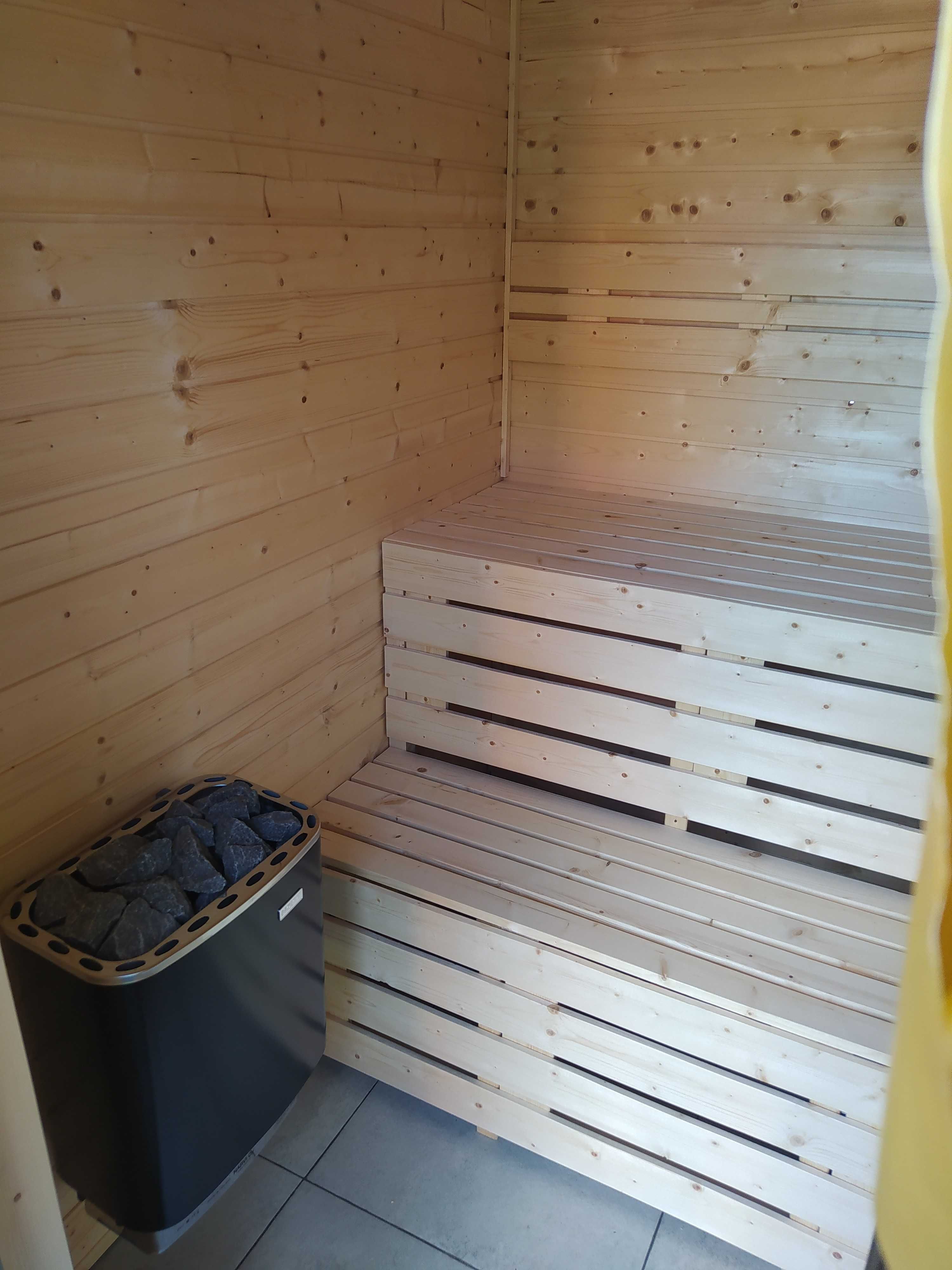 Sauna zewnętrzna na wymiar