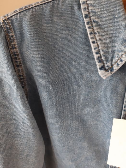 Kurtka xl zara koszulowa kos ula niebieska jeans denim Zara katana tkm