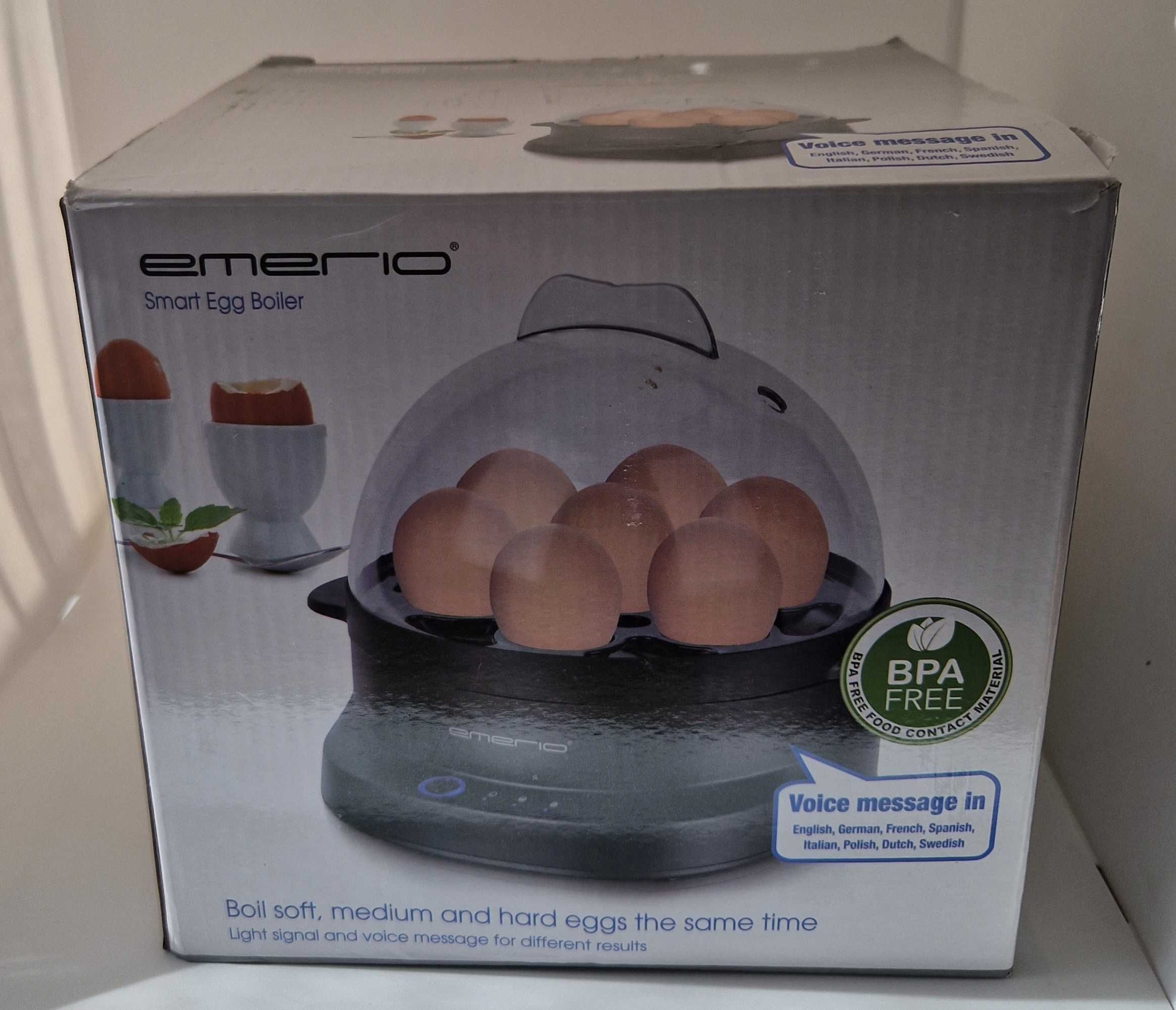 Jajowar Emerio EB-131811.1 350 W 7 jajek, czarny
