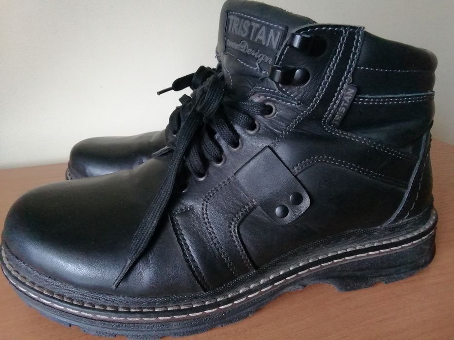 Ботинки мужские зимние кожаные размер 41