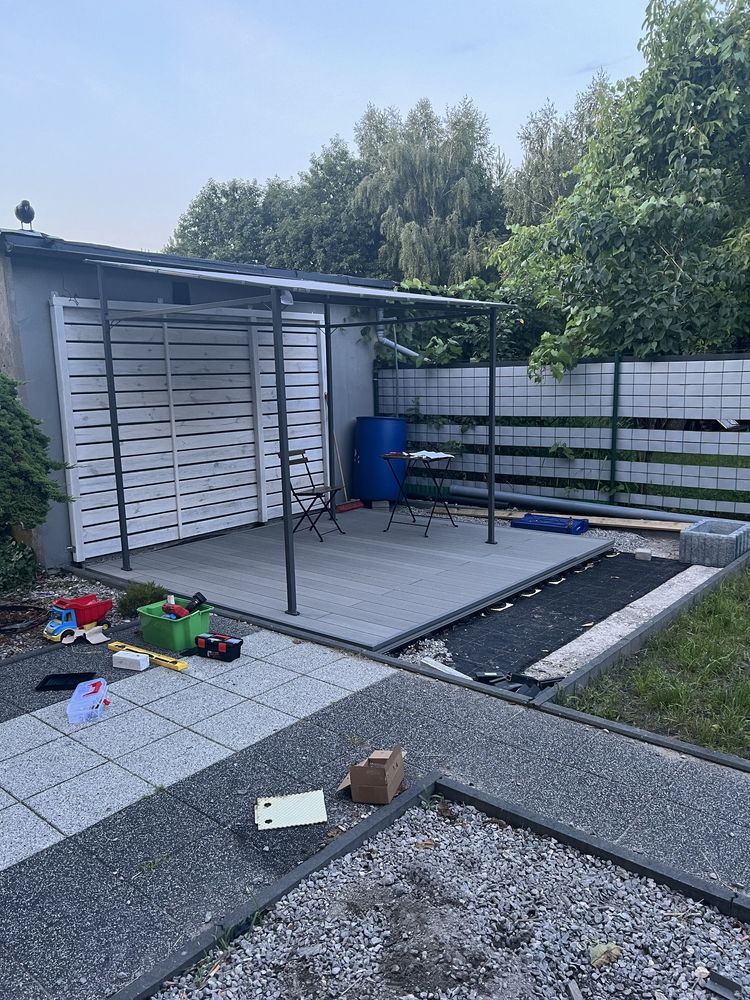 Pergola, Altana z Ikea gunnon