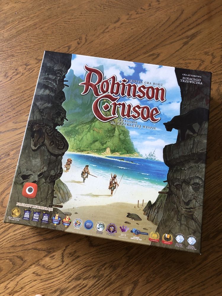 Robinson Crusoe przygoda na przeklętej wyspie - gra planszowa