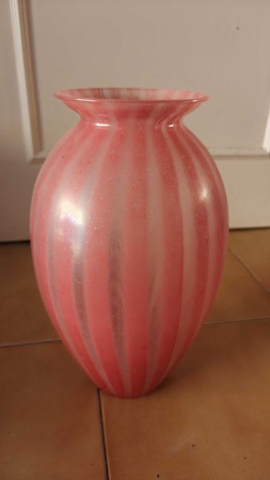 Jarra decorativa rosa