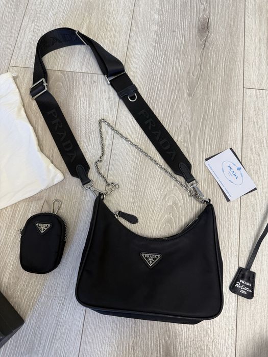 Сумка Prada Прада нейлон re-nylon сумочка y2k dollskill new rock