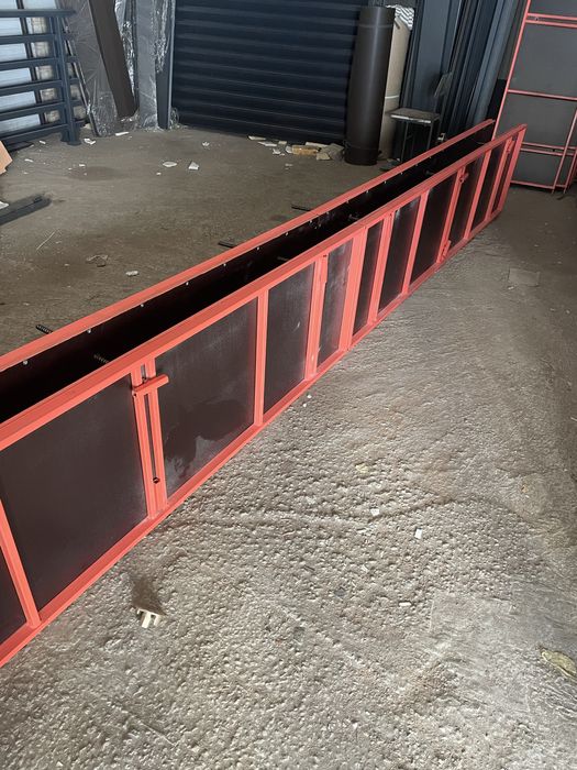 Опалубка для фундаментів паркану