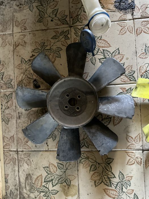 Крыльчатка вентилятор радиатора газ газель соболь волга