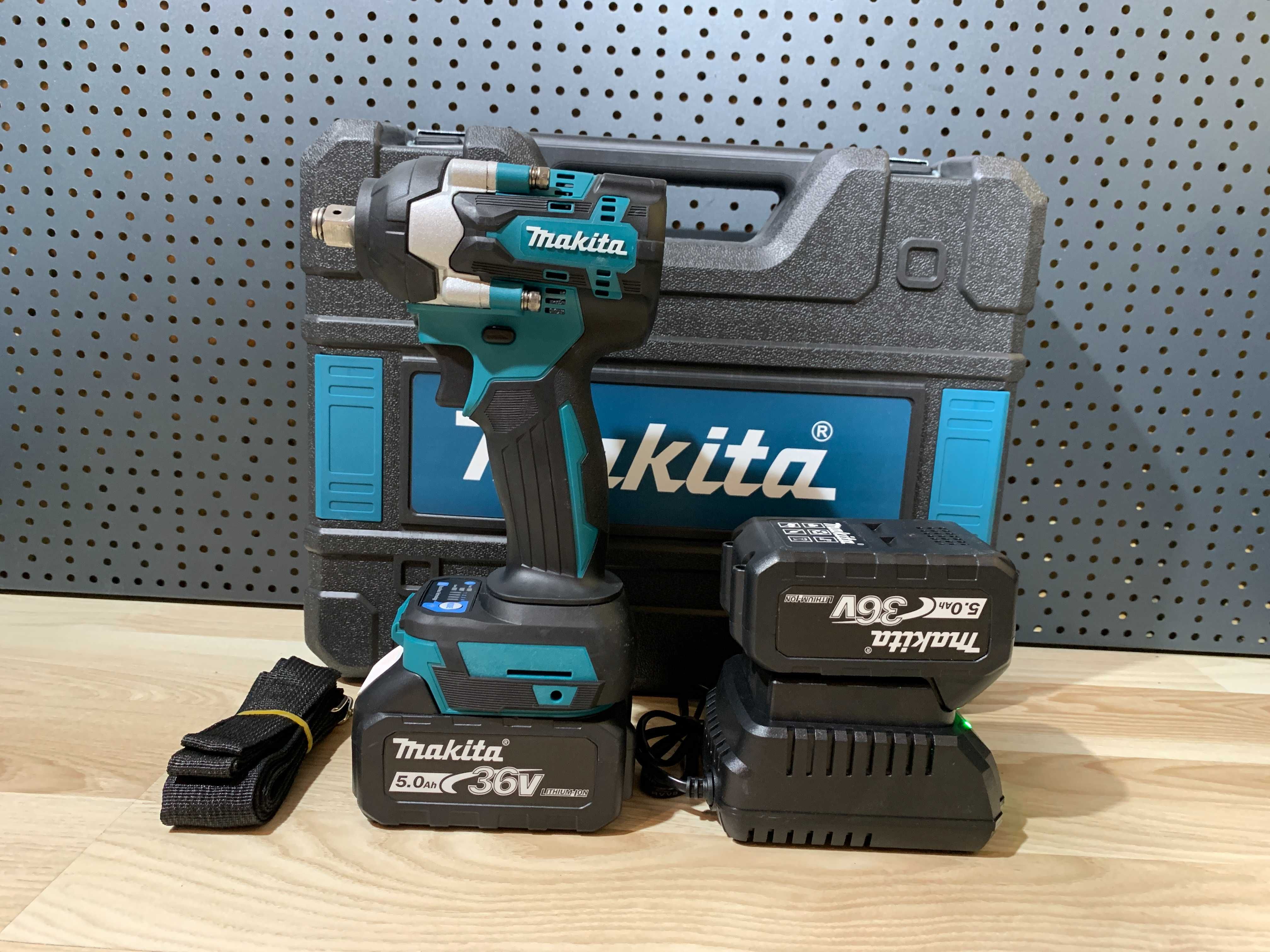 Аккумуляторний Гайковерт Makita DTW500BL 36V 5-9А макита гайковьорт