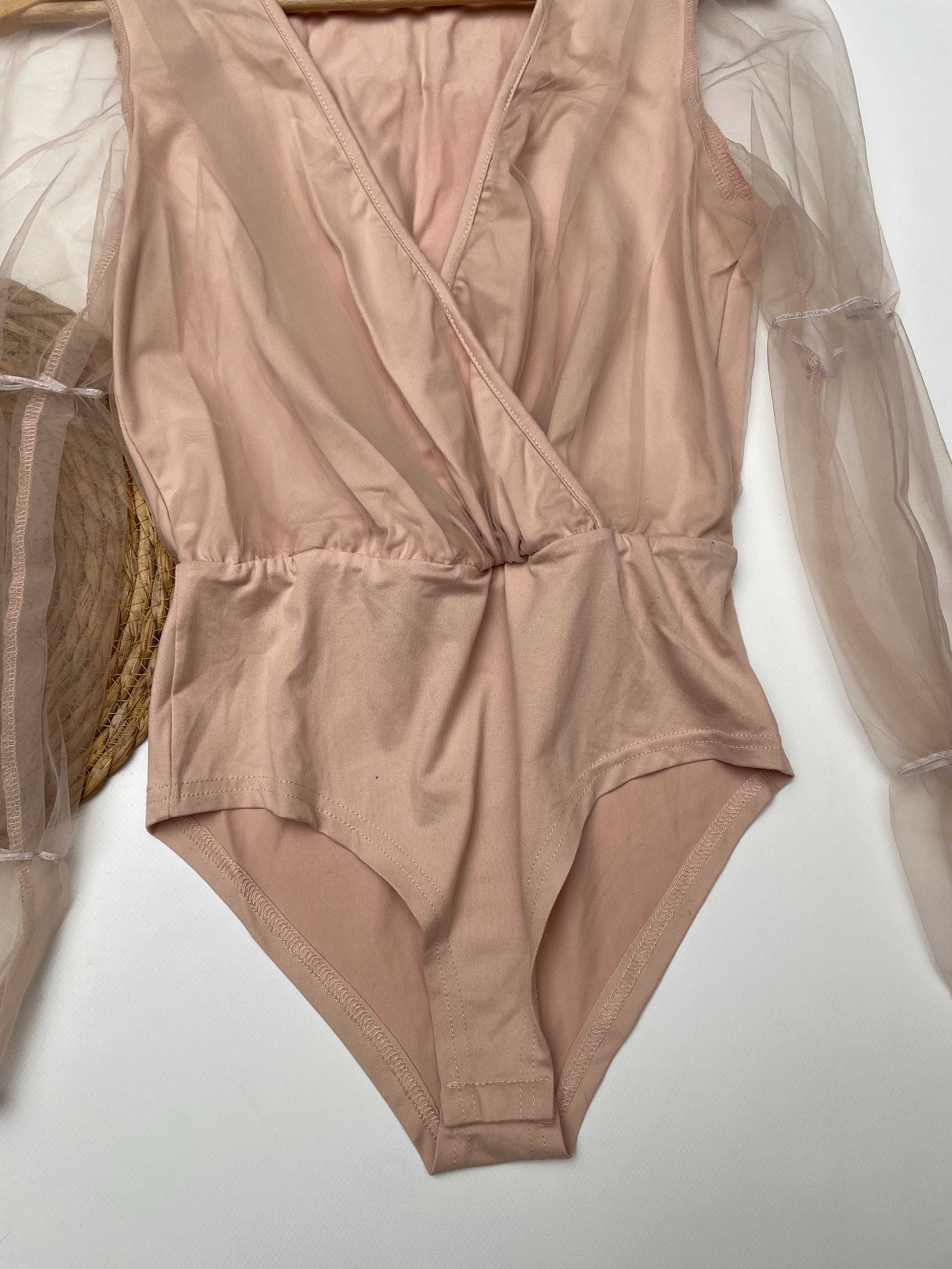 Nowe damskie różowe body Shein XS(34)