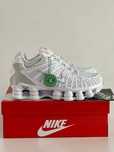 Мужские кроссовки Nike Shox LT White v2. Размеры 40-45