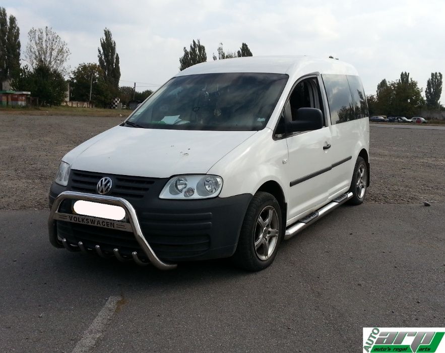 Кенгурятники_Пороги_Труби_Дуги_ Volkswagen Caddy