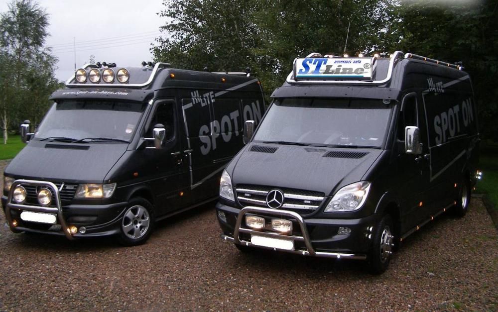 Кенгурятники для  Mercedes Sprinter Volkswagen Crafter Volkswagen LT