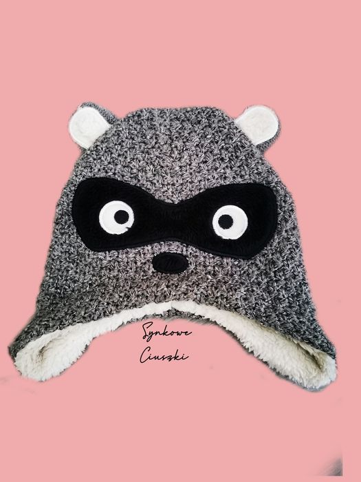 Czapka Szop C&A r98/104 *Wysylka paczkomatem w ten sam dzień *