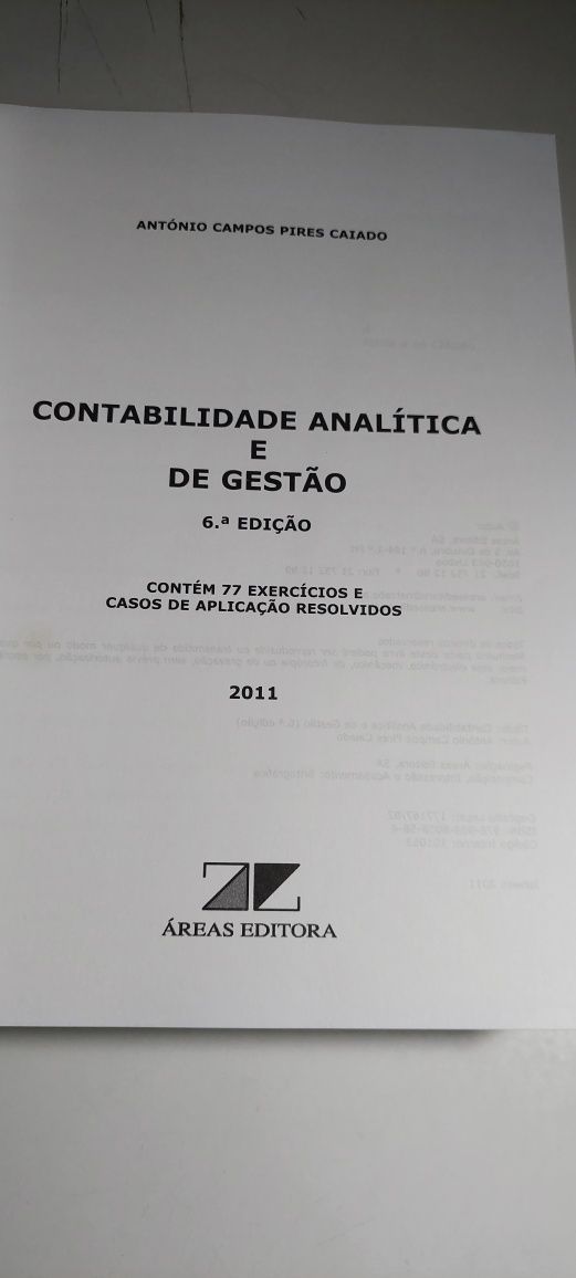 Contabilidade Analítica e de Gestão - António C. Pires Caiado
