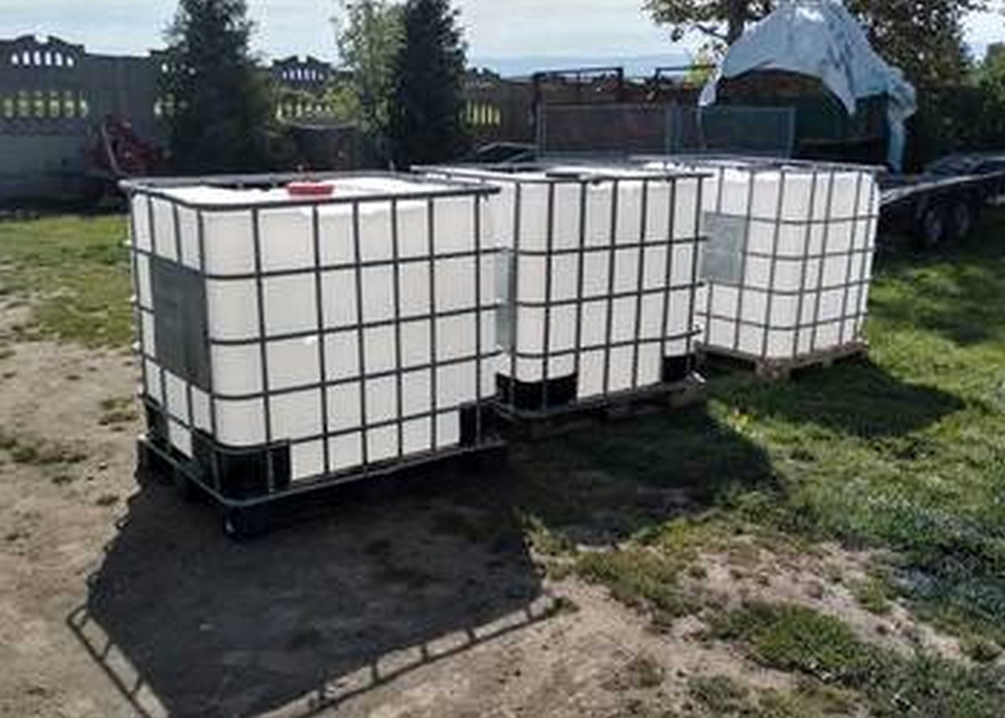 MAUZER 600 LITRÓW Beczka Pojemnik Kontener SCHUTZ IBC UN RSM Diesel ON