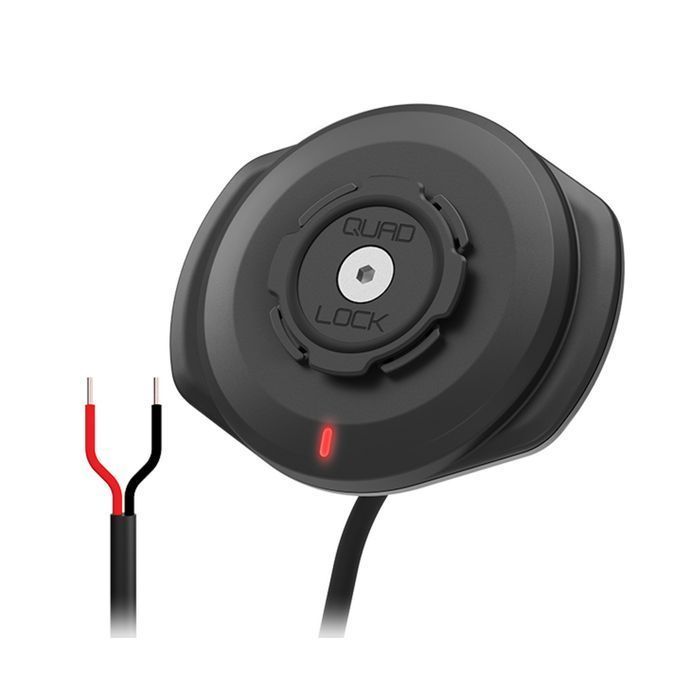 Quad Lock Wodoodporna głowica, ładowarka indukcyjna na 12V-24V