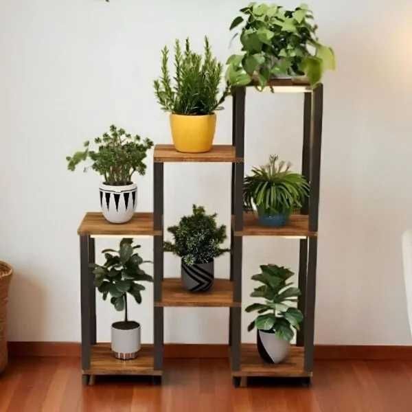 Стелаж этажерка полка в ванную кухню/ Стеллаж для цветов стойка полиця