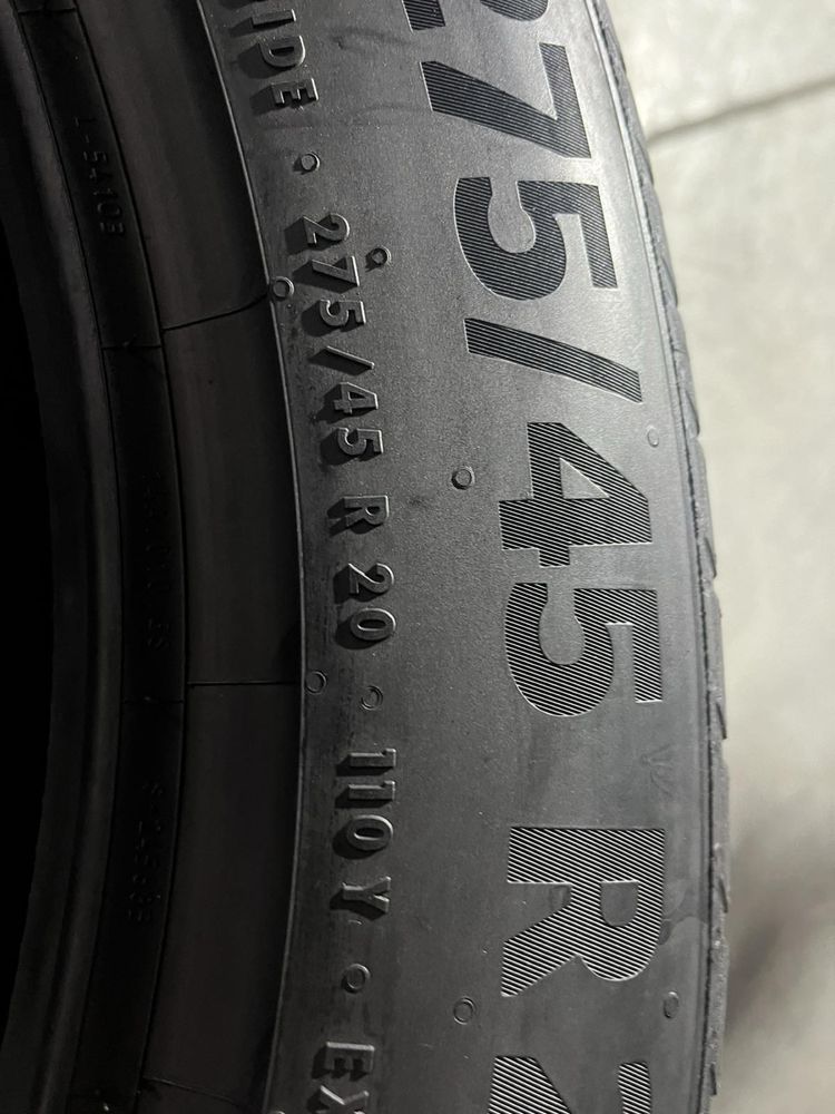 275/45/20+255/45/20 R20 Continental PremiumContact 6 4шт нові