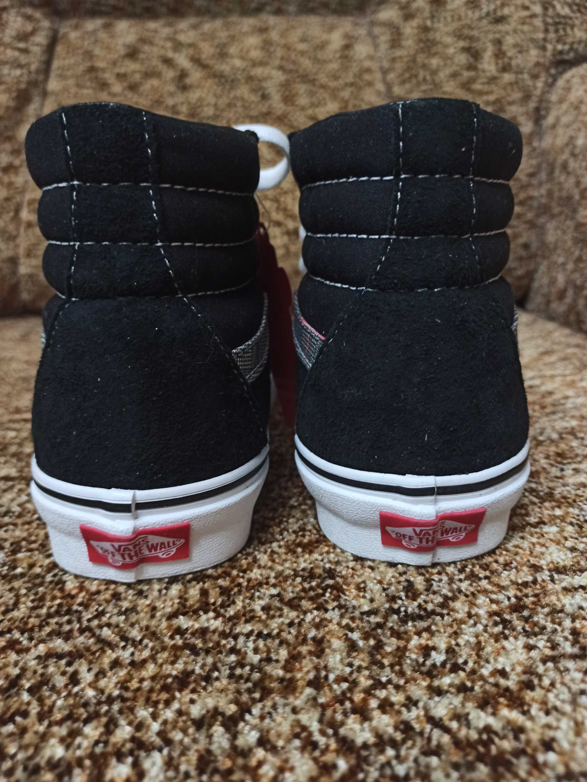 Высокие женские кеды Vans, раз.38