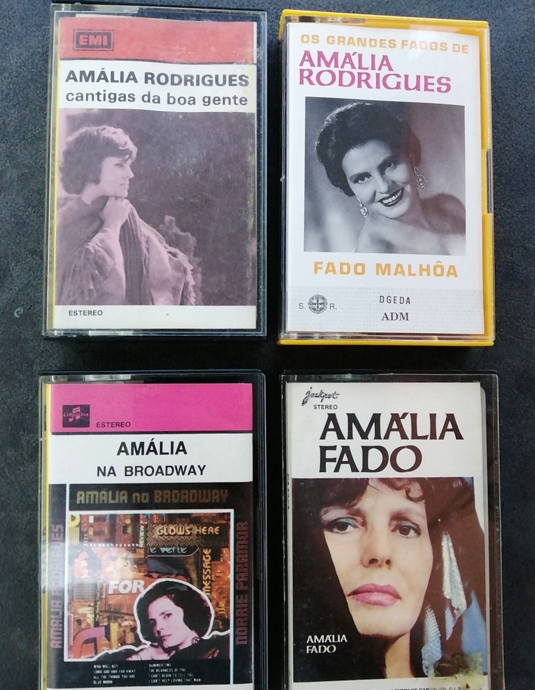 Cassetes Fado e música portuguesa