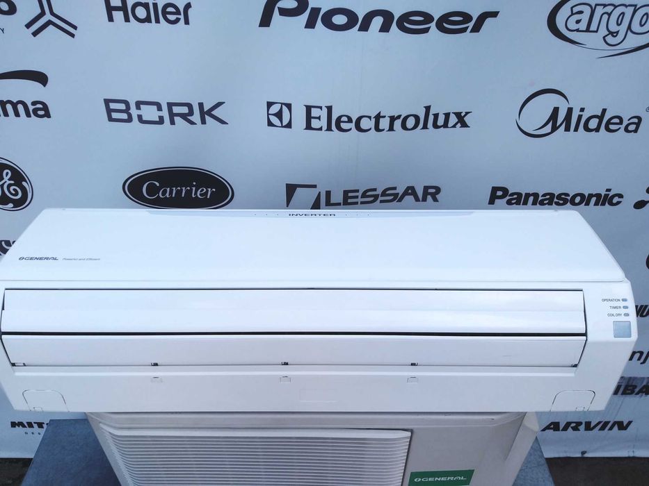 Инверторный кондиционер на 80 м.кв General с Гарантией! Монтаж!