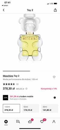 Woda perfumowana MOSCHINO toy 100ml