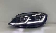 Фари Full Led  VW Golf 7 та 7.5 замість галогену
