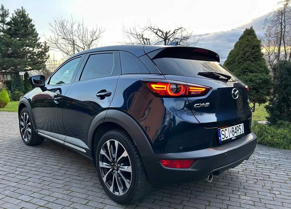 Mazda CX-3 niezawodny dynamiczny silnik 2.0 2018 po liftingu