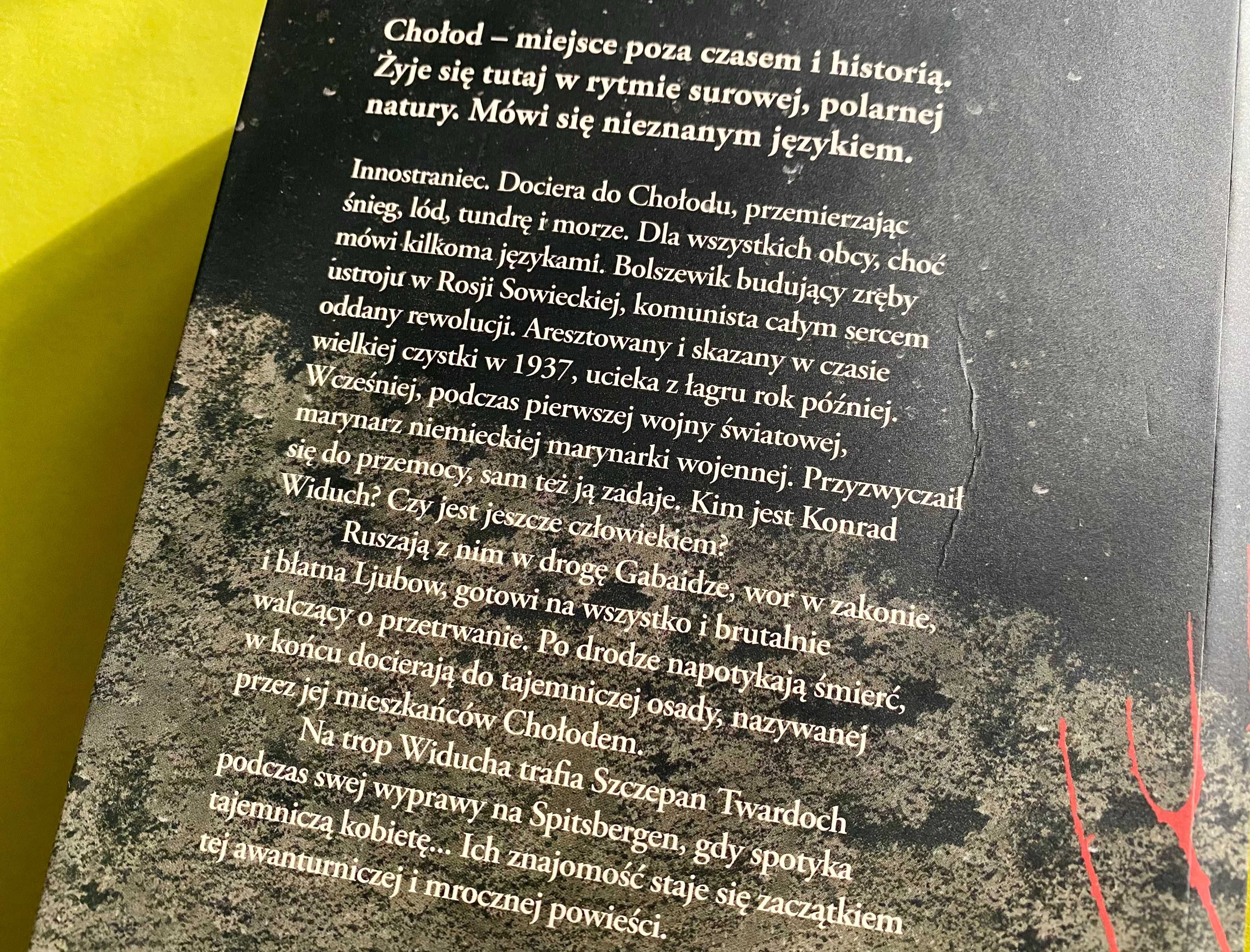 Chołod autor: Szczepan Twardoch