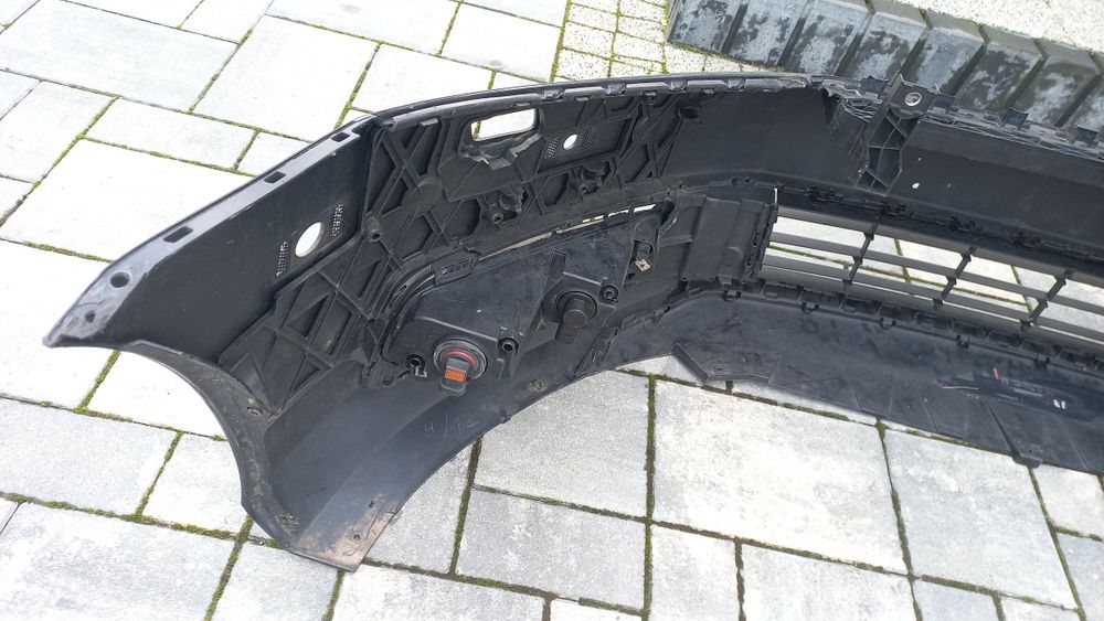 Vw passat b7 zderzak przód przedni czarny lc9x asystent spryski pdc