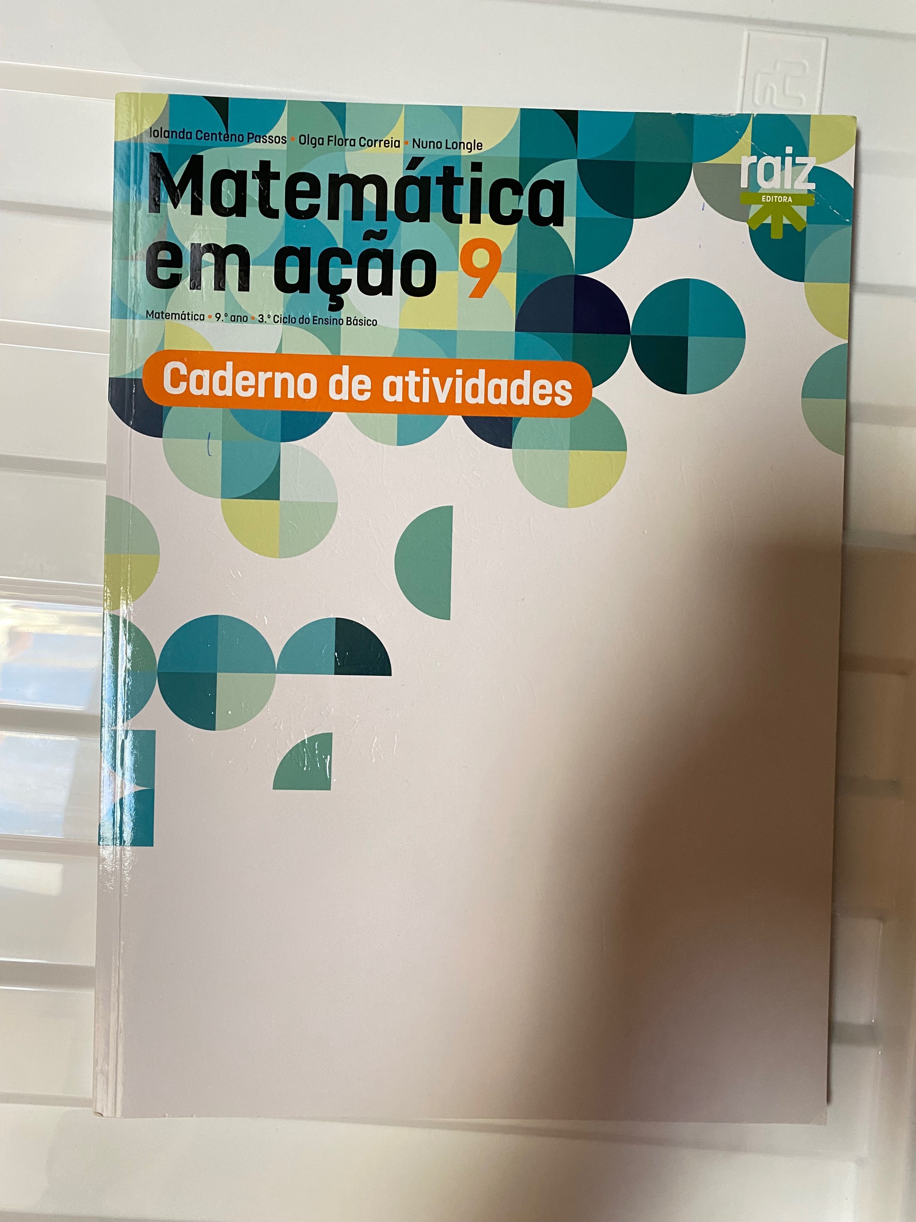 caderno de atividades matemática 9.º ano