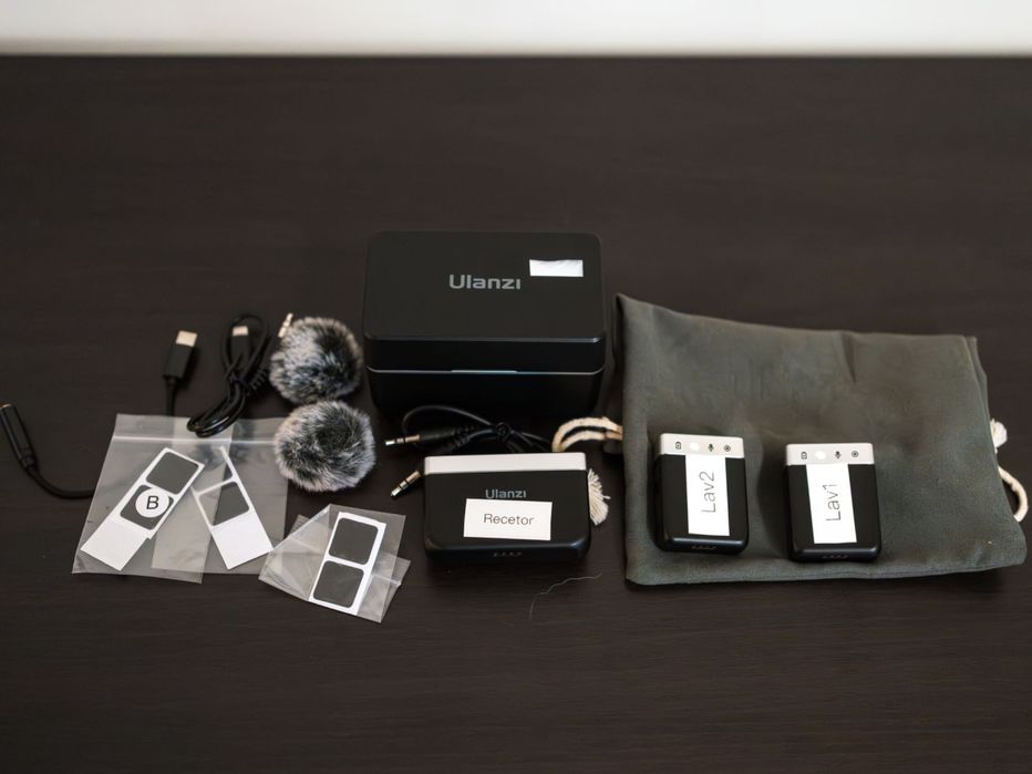 Microfone Ulanzi U-Mic AM18 Wireless Lavalier