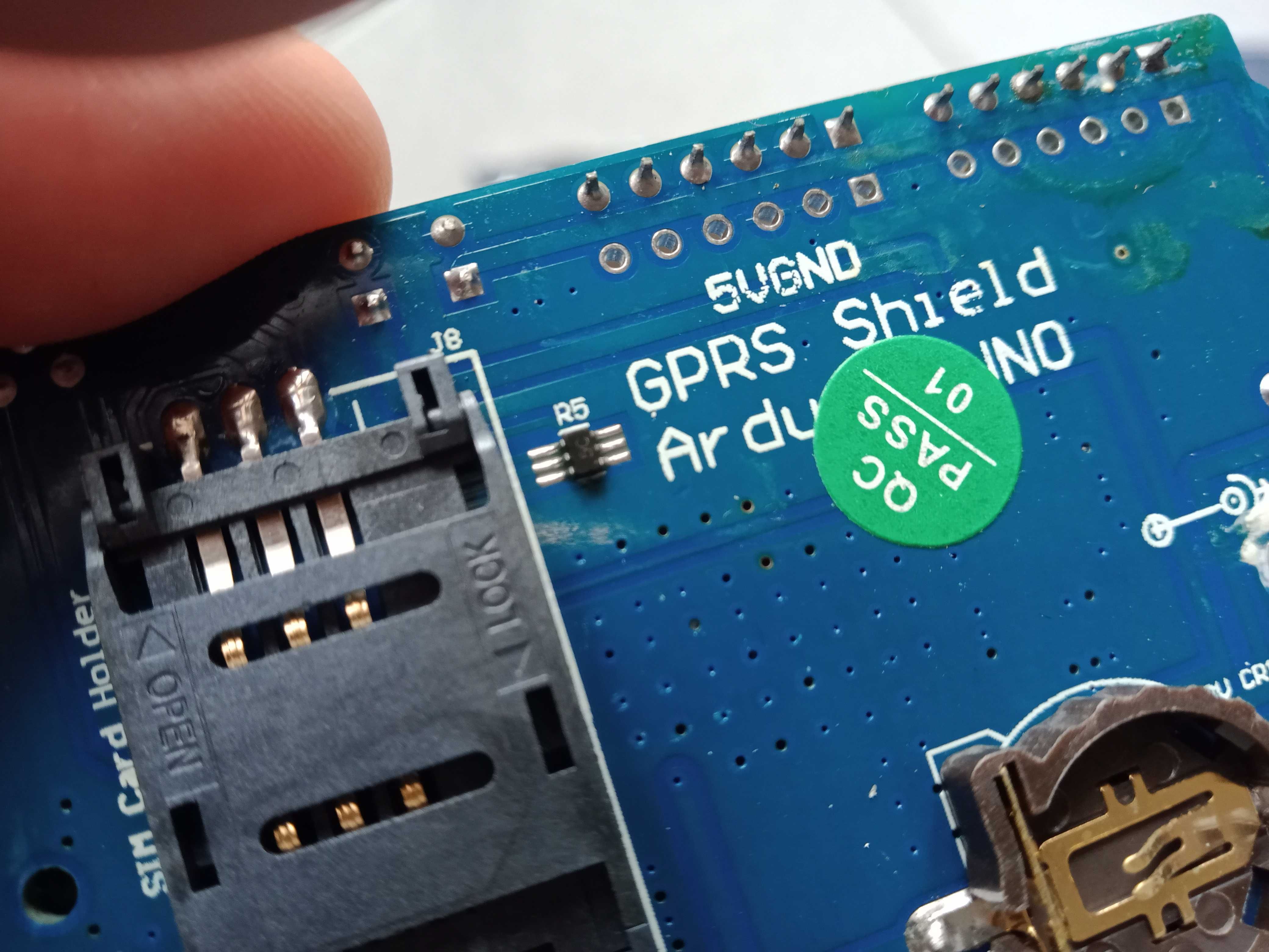 Shield GSM/GPRS SIM900 para ARDUINO - Novo nunca usado