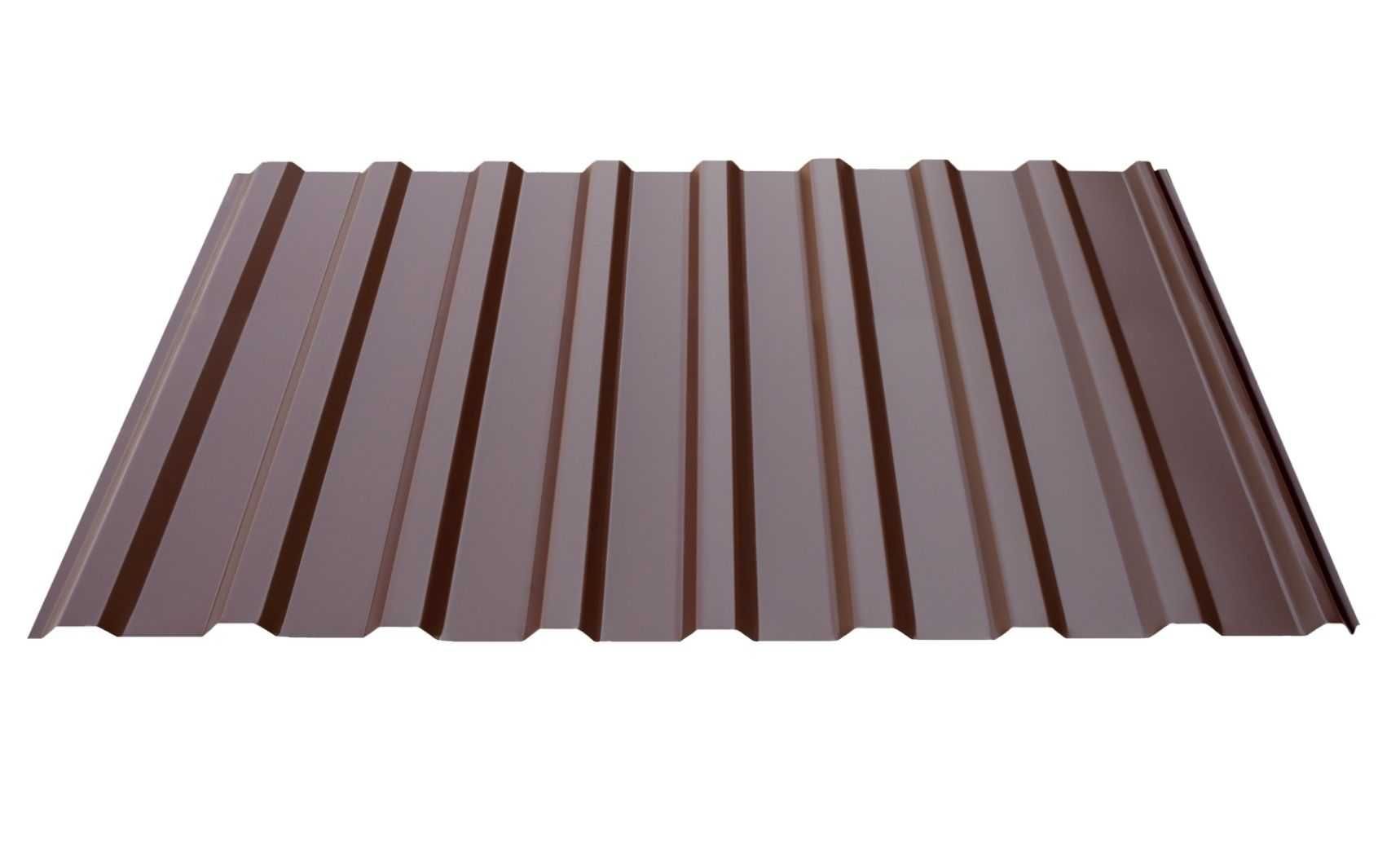 Blacha Trapezowa T 18 ral 8017 brąz