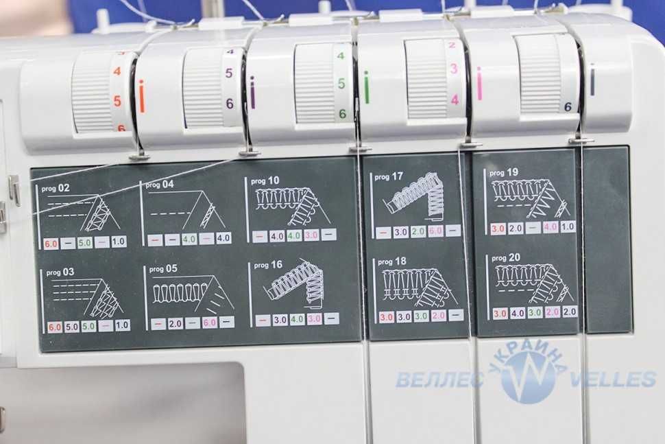 Коверлок Leader VS 390 D