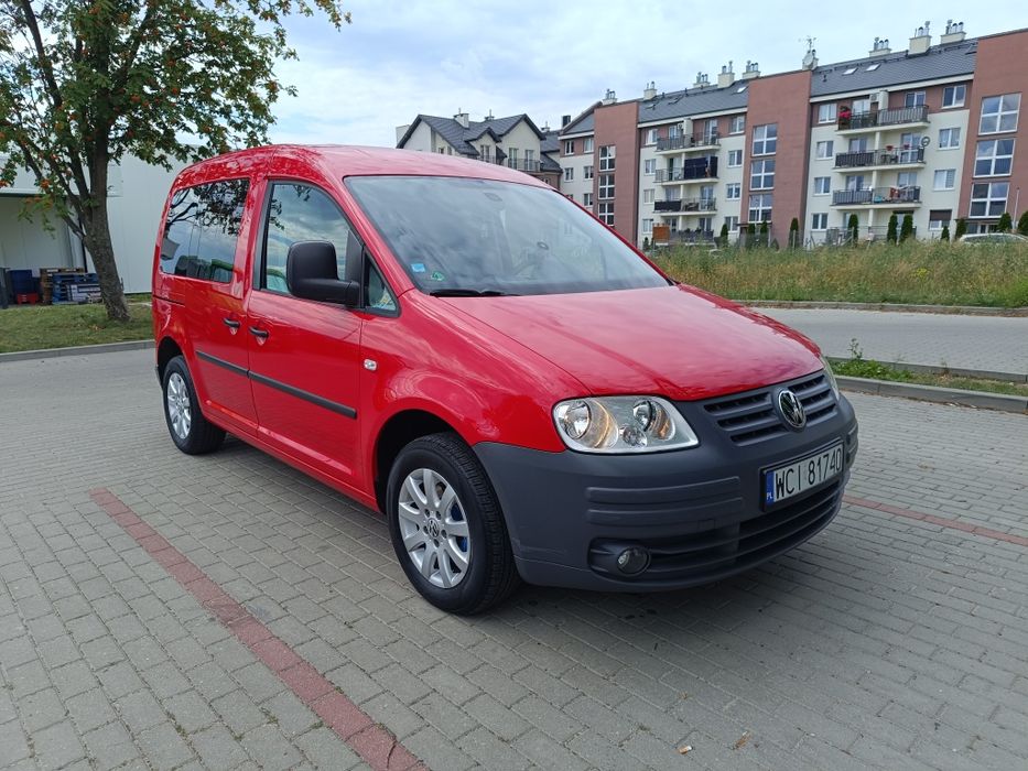 VW Caddy 1,4 benzyna + gaz //klimatronik//