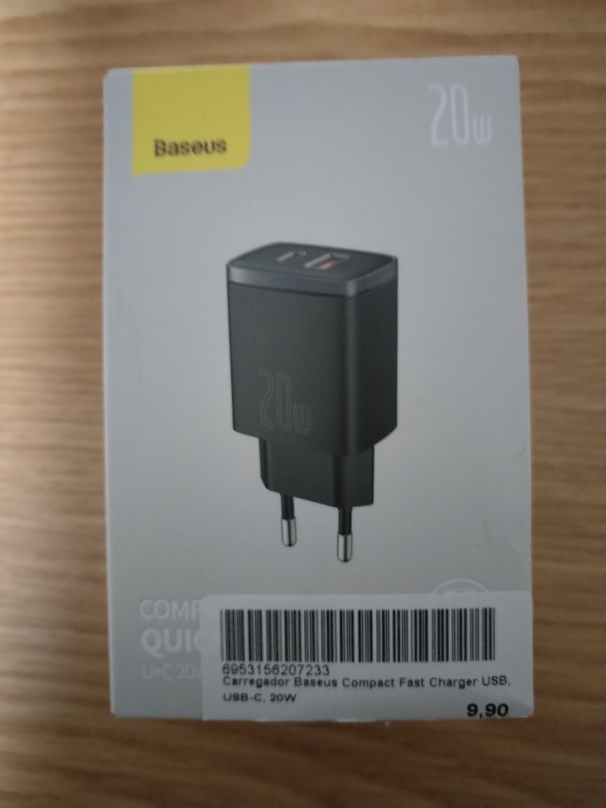 Carregador e cabo compatível para iPad e iPhone