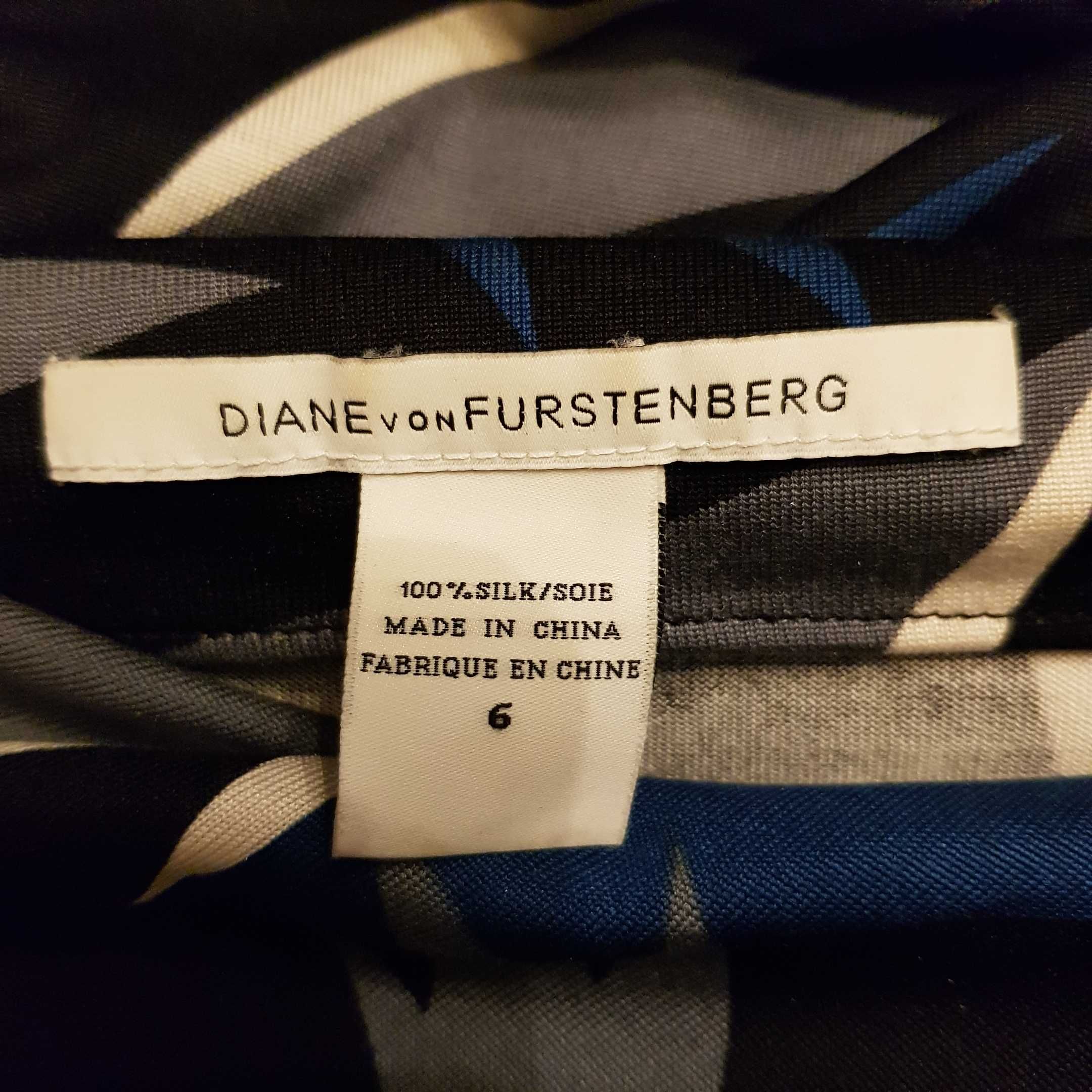 Jedwabna sukienka Diane von Furstenberg