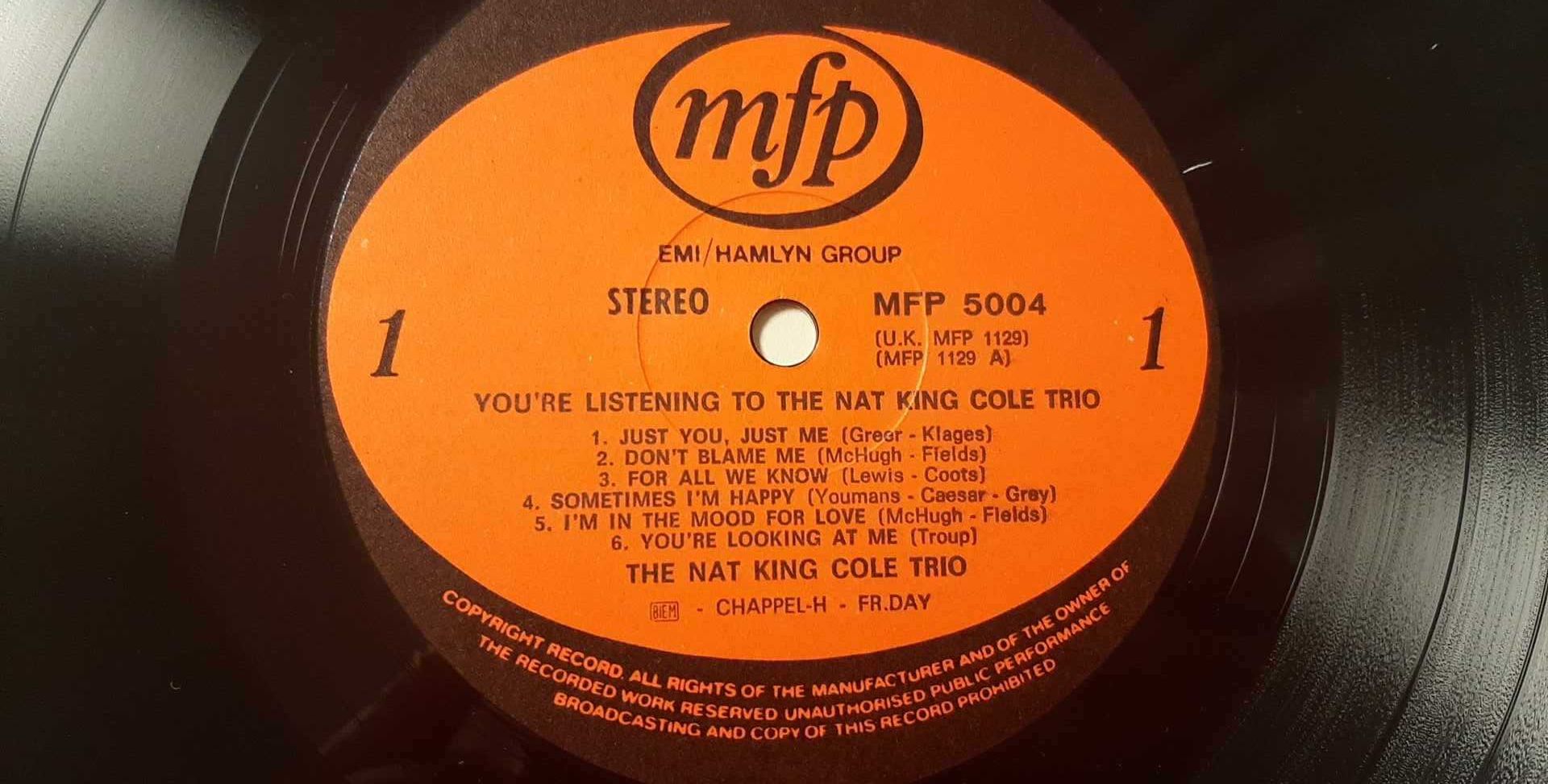 Nat King Cole and The Nat King Cole Trio - płyta winylowa