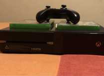 Xbox one 500gb com jogos