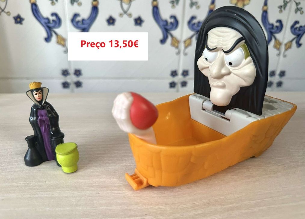 Princesa filmes Branca de neve sete anoes disney bruxa má Mcdonalds