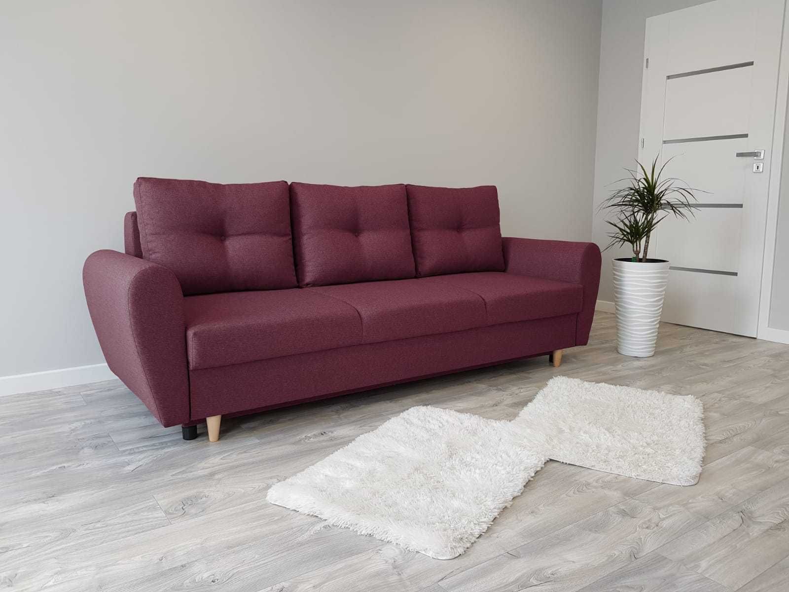 Sofa Klara rozkładana z pojemnikiem