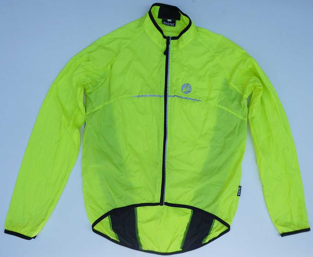BIKETEC ultralekka kurtka wiatrówka rowerowa kolarska
